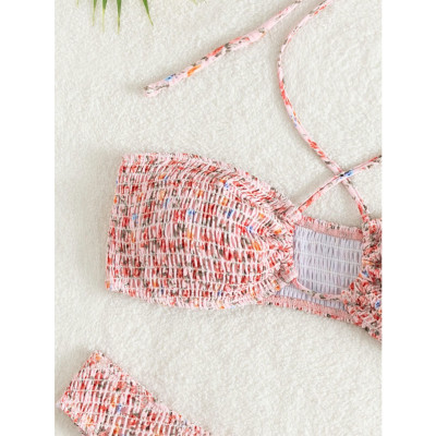 Bộ bikini 2 Mảnh Có Dây Đeo Cổ Thời Trang Cho Nữ