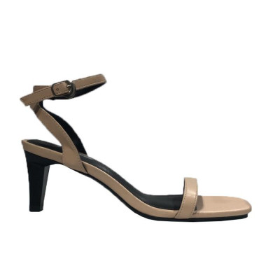 Sandal cao gót nữ quai ngang hot trend  trẻ trung 20824