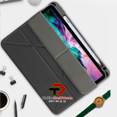 Bao da chống sốc cho iPad 10 2022 10.9 inch chính hãng Mutural có ngăn để bút - Hàng chính hãng
