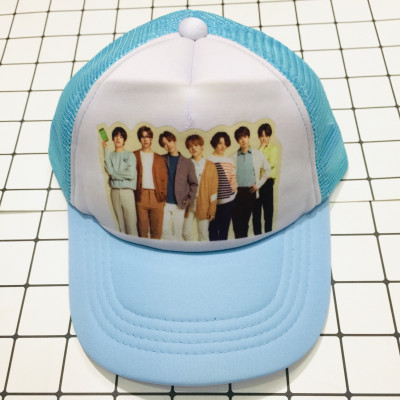 Mũ lưới BTS ảnh khác nhau( màu gửi ngẫu nhiên )