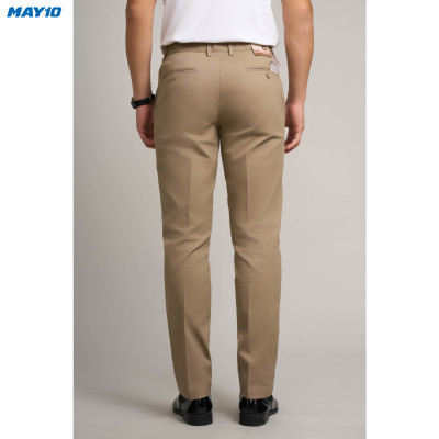 Quần kaki nam May 10 không ly mã 020124264KL 2KD