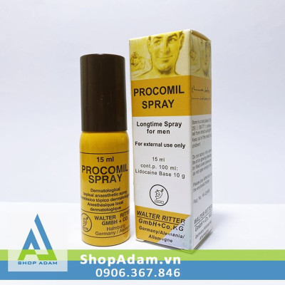 Chai Xịt Của Đức Chống Xuất Tin Sớm Procomil Delay + Cặp Băng Hoả - Che Tên Sản Phẩm