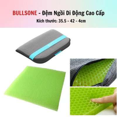 Đệm ngồi di động cao cấp Bullsone - Hàng chính hãng