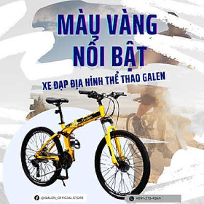 Xe Đạp Thể Thao Địa Hình Gấp Gọn Ngoài Trời Vành 26 Inch