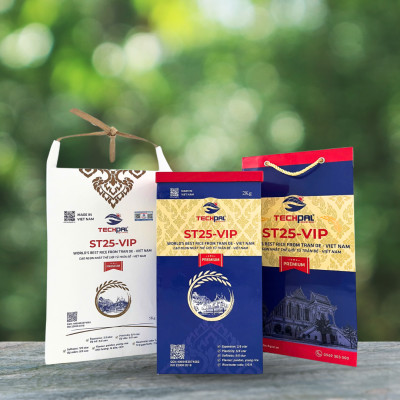 Gạo ST25- VIP TECHPAL Premium Hộp 2Kg