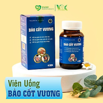 Viên Xương Khớp Bảo Cốt Vương Hỗ Trợ Tăng Tiết Dịch Khớp, Tái Tạo Mô Sụn Khớp, Giảm Khô Khớp Giúp Vận Động Linh Hoạt