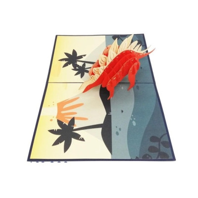 Thiệp 3D Khủng Long Stegosaurus – Thiệp Pop Up Độc Đáo, Sáng Tạo, Tặng Sinh Nhật, Trẻ Em, Bạn Bè Mô tả sản phẩm Khám phá thế giới tiền sử đầy bất ngờ với, A34