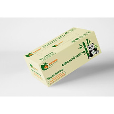 Hộp giấy rút WOOD BAMBOO 180 tờ 2 lớp