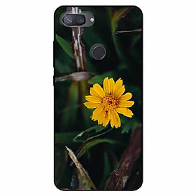 Ốp lưng dành cho Xiaomi Mi 8 Lite mẫu Cúc Vàng Mờ Ảo