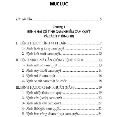 Phòng Trị Bệnh Hại Cam Quýt (Tái bản 2024)