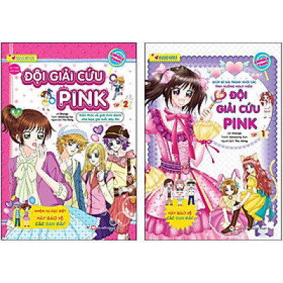 Combo 2 Cuốn Bộ Smart Girls - Đội Giải Cứu Pink (Tập 1+ Tập 2)