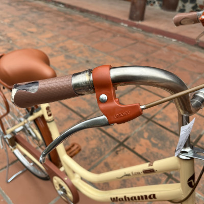 Xe đạp mini Wahama KOREA HQ 24/26 inch - Tặng khóa bánh sau, đồ lắp xe