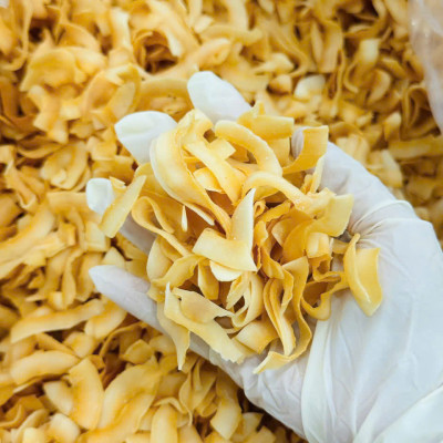 DỪA NON SẤY GIÒN - Coconut chips/ Thương hiệu HOLINUT