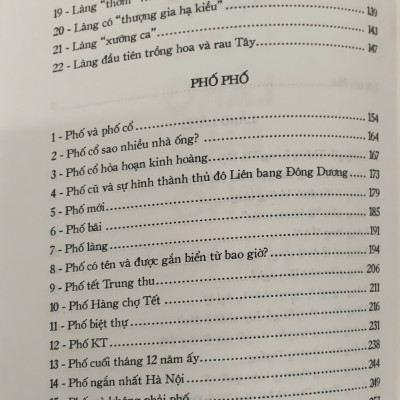 Sách - Làng làng phố phố Hà Nội (Nguyễn Ngọc Tiến) (Nhã Nam Official)