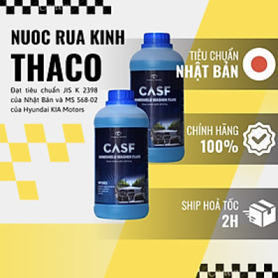 Nước rửa kính ô tô chính hãng THACO 2 lít
