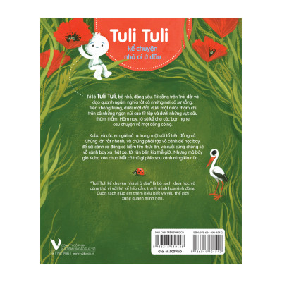 Sách cho bé - Tuli Tuli Kể Chuyện Nhà Ai Ở Đâu - Nhà Chim Trên Đồng Cỏ - Sách tranh cho bé