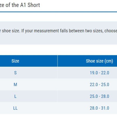 Đai quấn mắt cá chân ZAMST A1 Short (Left/Right specific)