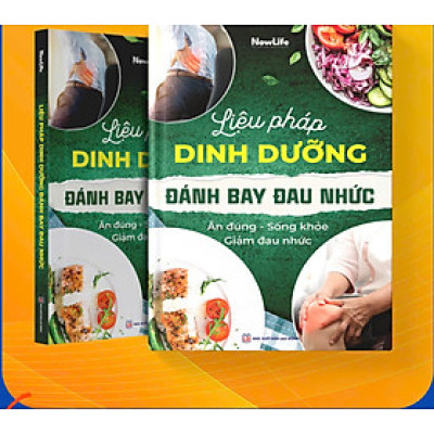 Combo 2 cuốn Đánh Bay Đau Nhức + Liệu Pháp Dinh Dưỡng ( Chính hãng Nowlife)