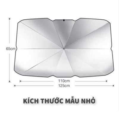 Ô Che Nắng Kính Lái Xe Hơi Ô Tô Cao Cấp - Chắn Nắng Giảm Nóng Bảo Vệ Nội Thất-Dù che nắng kính lái xe hơi- chống tia UV