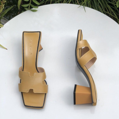 Guốc nữ 5 phân chữ H hot trend trẻ trung năng động 21421