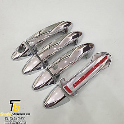 Bộ ốp tay nắm, hõm cửa xe Ford Ecosport 2014-2020 mạ Crom