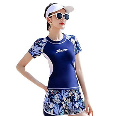 ĐỒ Bơi Nữ Rời Đùi Ngắn Tay Che Bụng