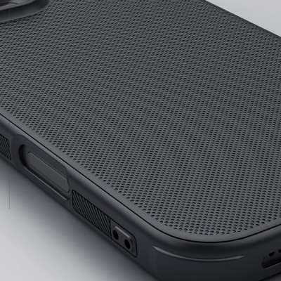 Ốp lưng cho iPhone 16 Pro / 16 Pro Max, 16, 16 Plus hiệu Nillkin Frosted Shield Pro chống sống chống vân tay - Hàng nhập khẩu