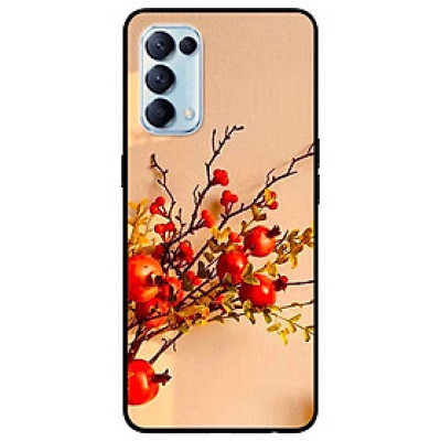 Ốp lưng dành cho Oppo Reno 5 mẫu Cây Khô Đỏ