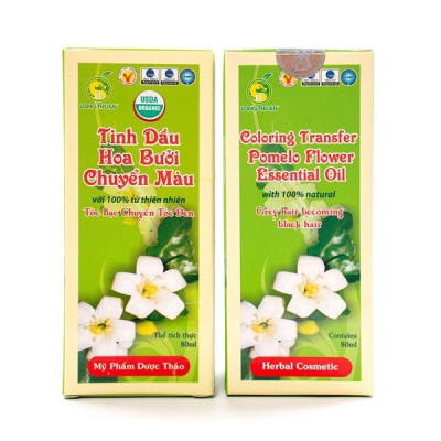 Tinh dầu hoa bưởi chuyển màu - Long Thuận (chuyển tóc bạc thành đen)