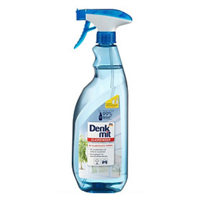 Xịt tẩy cặn Canxi Lavabo vòi sen vách kính bồn tắm Denkmit Đức 1000ml