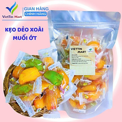 Kẹo Dẻo Hương Xoài vị Muối Ớt 500g Viettin Mart