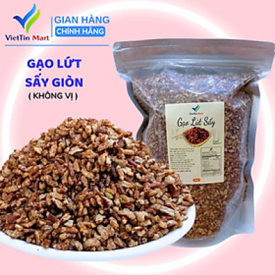 Gạo Lứt Sấy Giòn Viettin Mart 500g