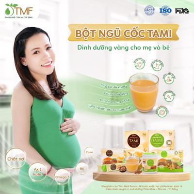 Set 2 gói bột ngũ cốc nảy mầm Tami TÂM MINH FOODS