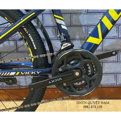 Xe đạp địa hình Vicky cỡ bánh 24 VIC24XC - Hàng chính hãng