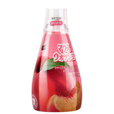 Nước súc miệng trẻ em diệt khuẩn dịu nhẹ Kids Nhật Bản 340ml