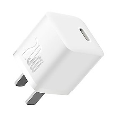 Cốc sạc Baseus GaN5 Fast Charger (Mini) 1C 20W CN Amber (hàng chính hãng)
