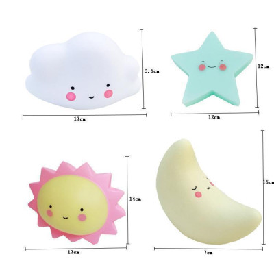 Đèn Ngủ 3D Kute Dùng Pin Họa Tiết Nhiều Hình