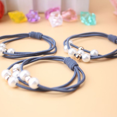 Đồ buộc tóc xinh xắn, 5 chun buộc tóc đính hạt nhiều màu cực đẹp SC24