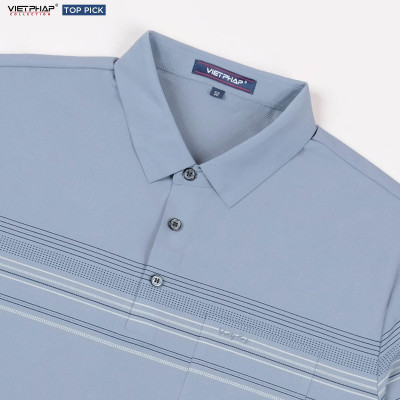 Áo Polo Nam VIỆT PHÁP Form Luxury - Thun Lụa Lạnh, lịch lãm, sang trọng 50065