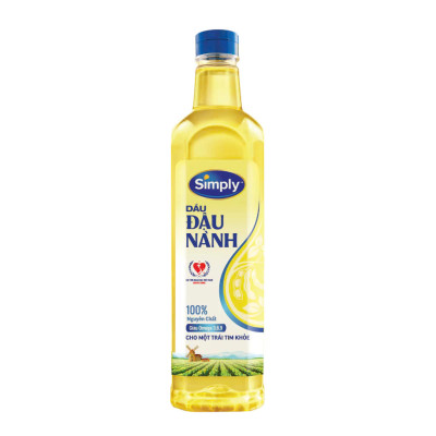 Dầu Đậu Nành Simply 1L nguyên chất
