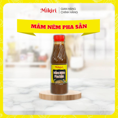 Combo 1 - Bộ bánh tráng không nhúng nước Mikiri 35 lá và mắm nêm pha sẵn 230gr