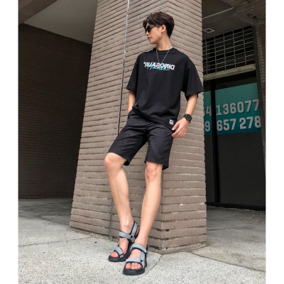 Giày Sandal Nam The Bily Quai Chéo - Màu Trắng BL01T