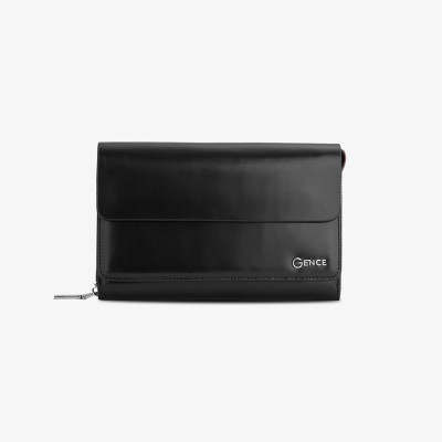 Ví Cầm Tay Nam Gence Da Bò Box Cao Cấp HT04