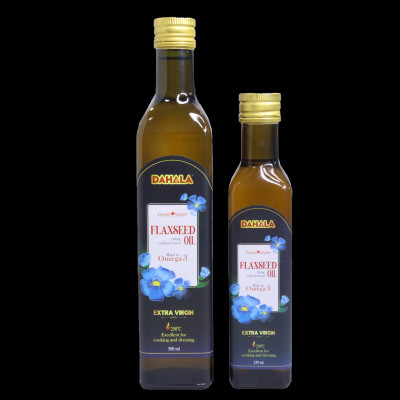 Dầu hạt lanh ép lạnh bền nhiệt DAHALA 250ML - GIÀU OMEGA 3,6,9