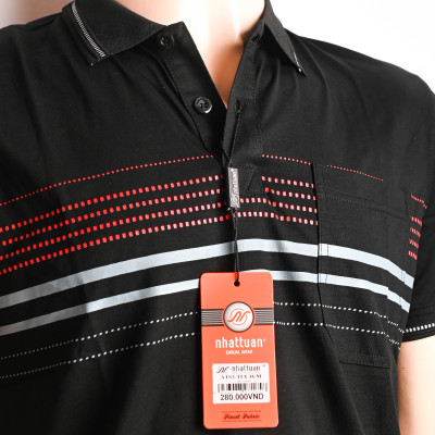 Áo thun nam có cổ Nhật Tuấn