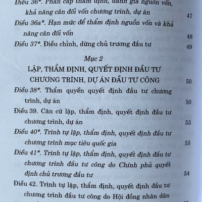 Luật Đầu Tư Công Năm 2024 ( Sửa Đổi, Bổ Sung Năm 2025)