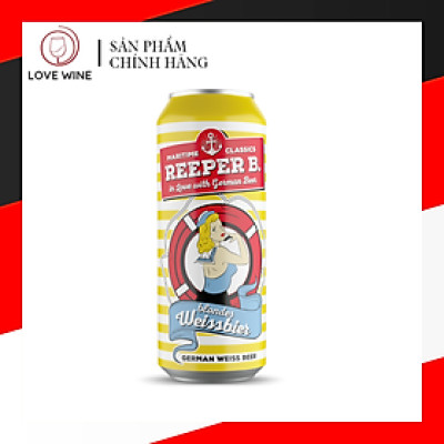 Bia Reeper B. Weissbier 5.4% 500ml (bia lúa mì)