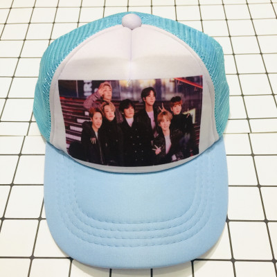 Mũ lưới BTS ảnh khác nhau( màu gửi ngẫu nhiên )