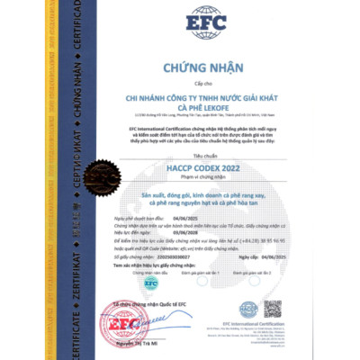 Cà phê sữa hòa tan 3in1 Lekofe 100% cà phê nguyên chất  đậm vị cà phê thơm vị sữa Túi 24 gói 432g