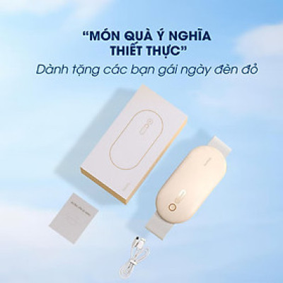 Máy Massage Giảm Đau Bụng Kinh BUMAS BU01 - Hỗ Trợ Chống Lão Hoá Da Sau Sinh - Hàng Chính Hãng